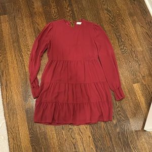 altard state dark red dress